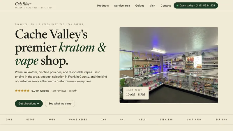 Cub River Kratom & Vape Shop