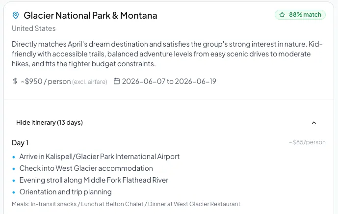 Building Roamly: AI-Powered Group Travel Planning